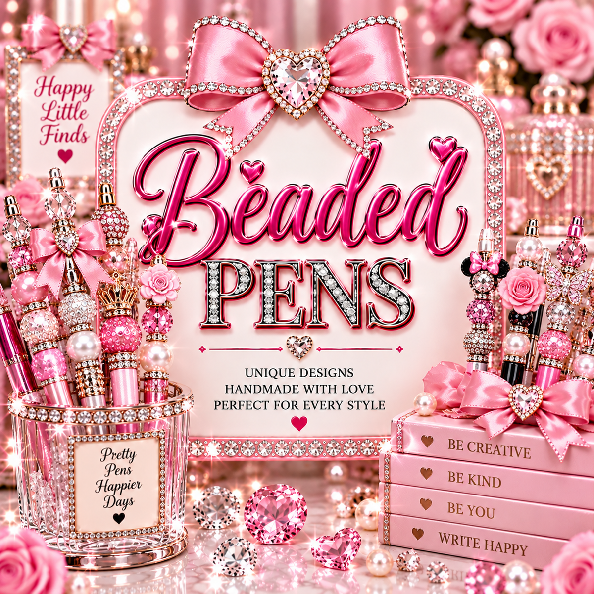 Beaded Pens