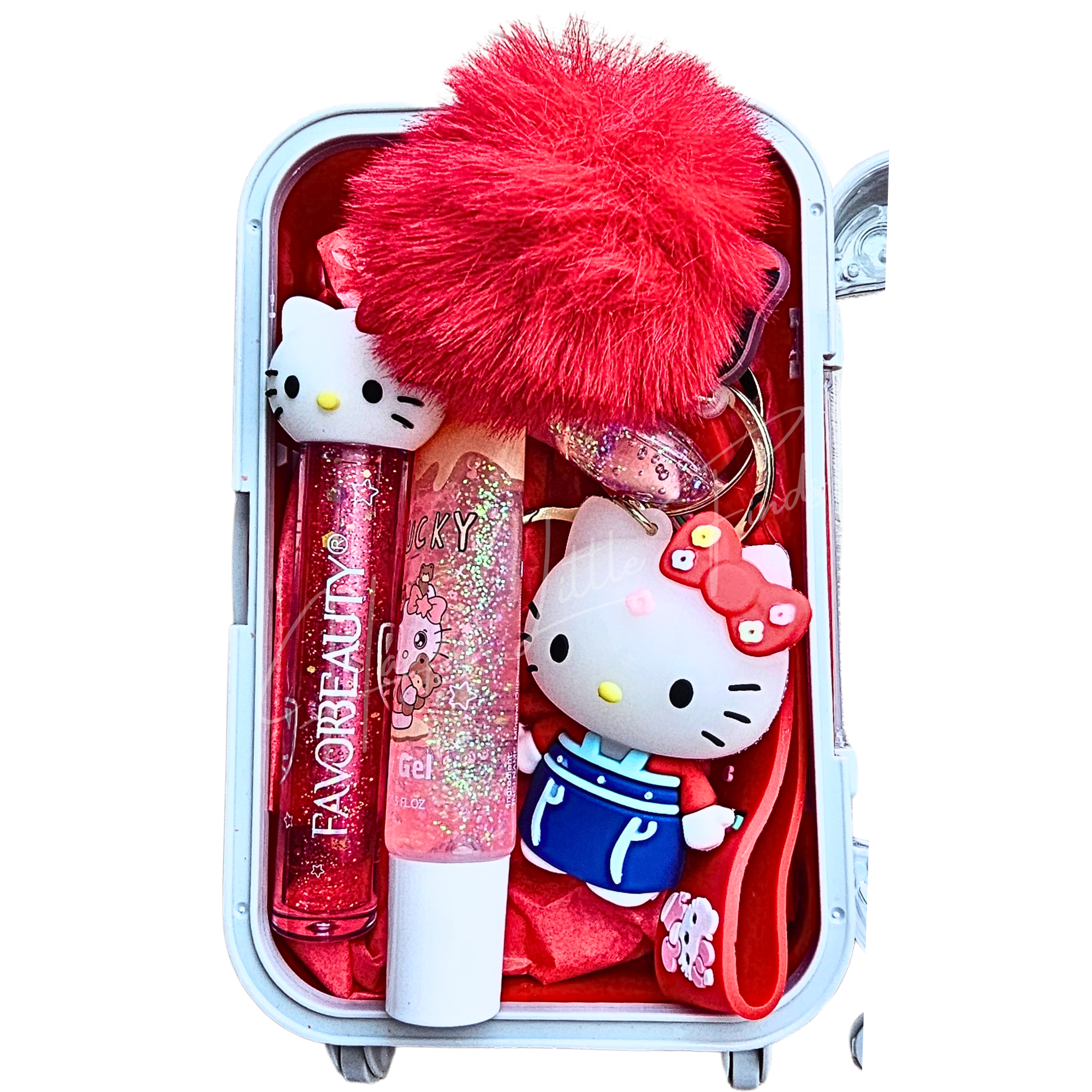 Kawaii Kitty Mini Suitcase Gift Box ✨