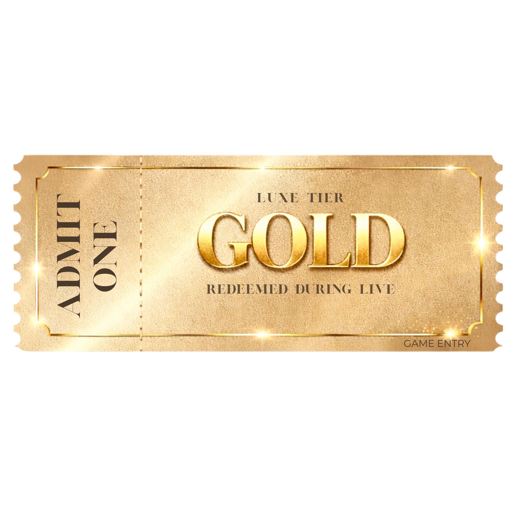 Love It or Leave It – Game Ticket