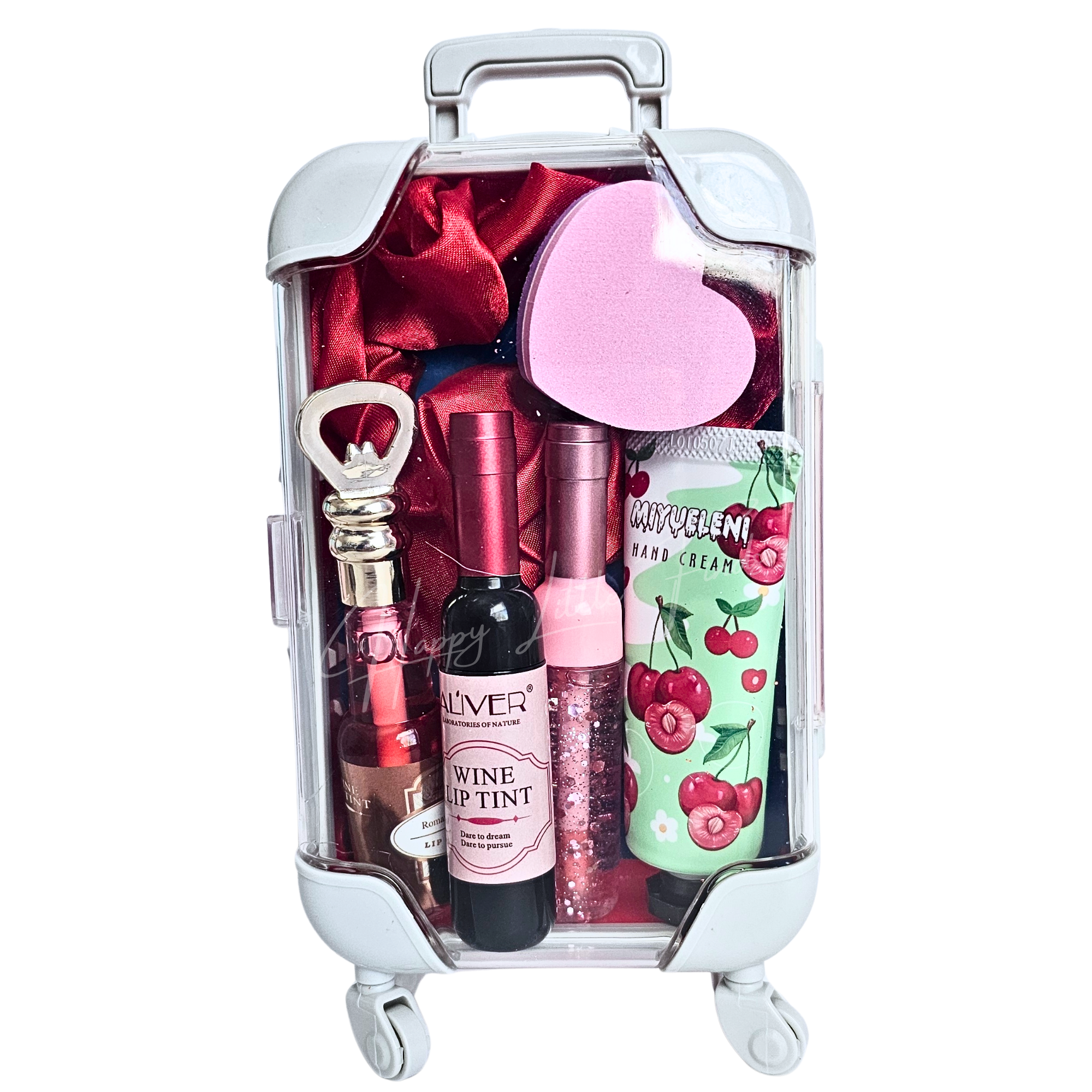 Girls’ Night Glow Mini Suitcase — Three Ways to Glow 🍷✨️