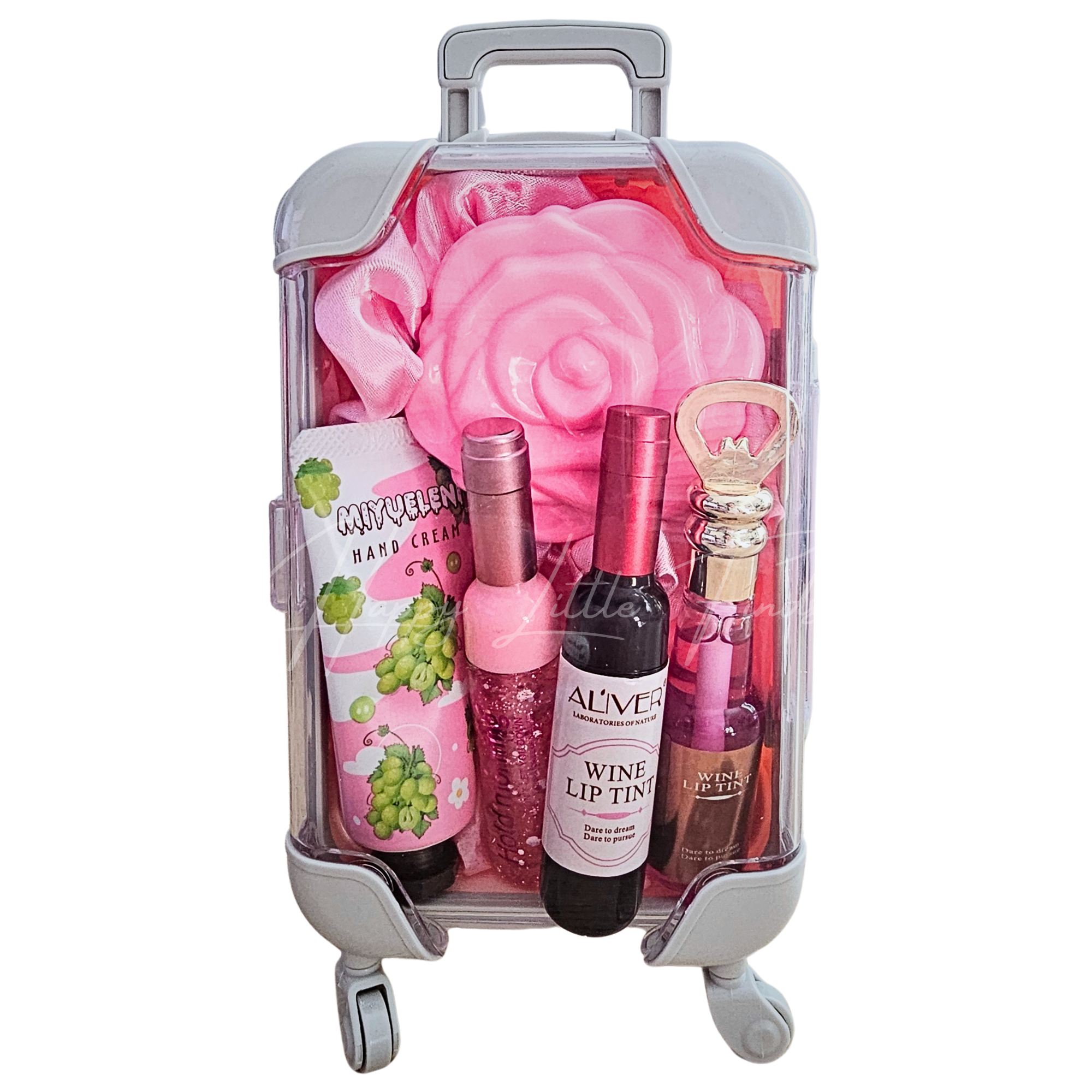 Girls’ Night Glow Mini Suitcase — Three Ways to Glow 🍷✨️
