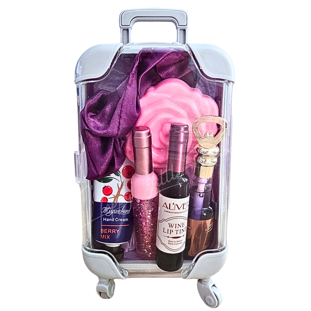 Girls’ Night Glow Mini Suitcase — Three Ways to Glow 🍷✨️