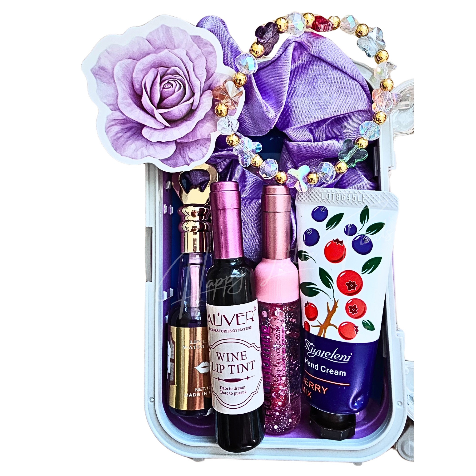 Girls’ Night Glow Mini Suitcase — Three Ways to Glow 🍷✨️