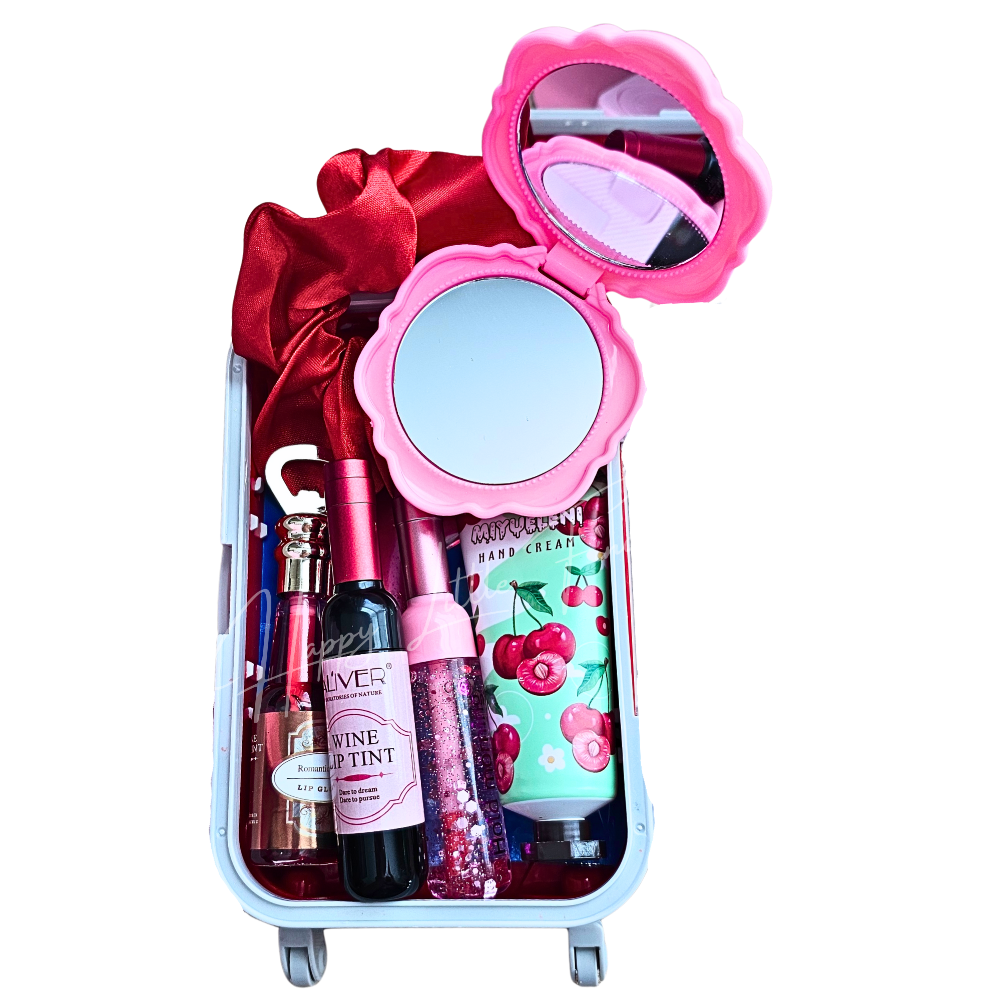 Girls’ Night Glow Mini Suitcase — Three Ways to Glow 🍷✨️