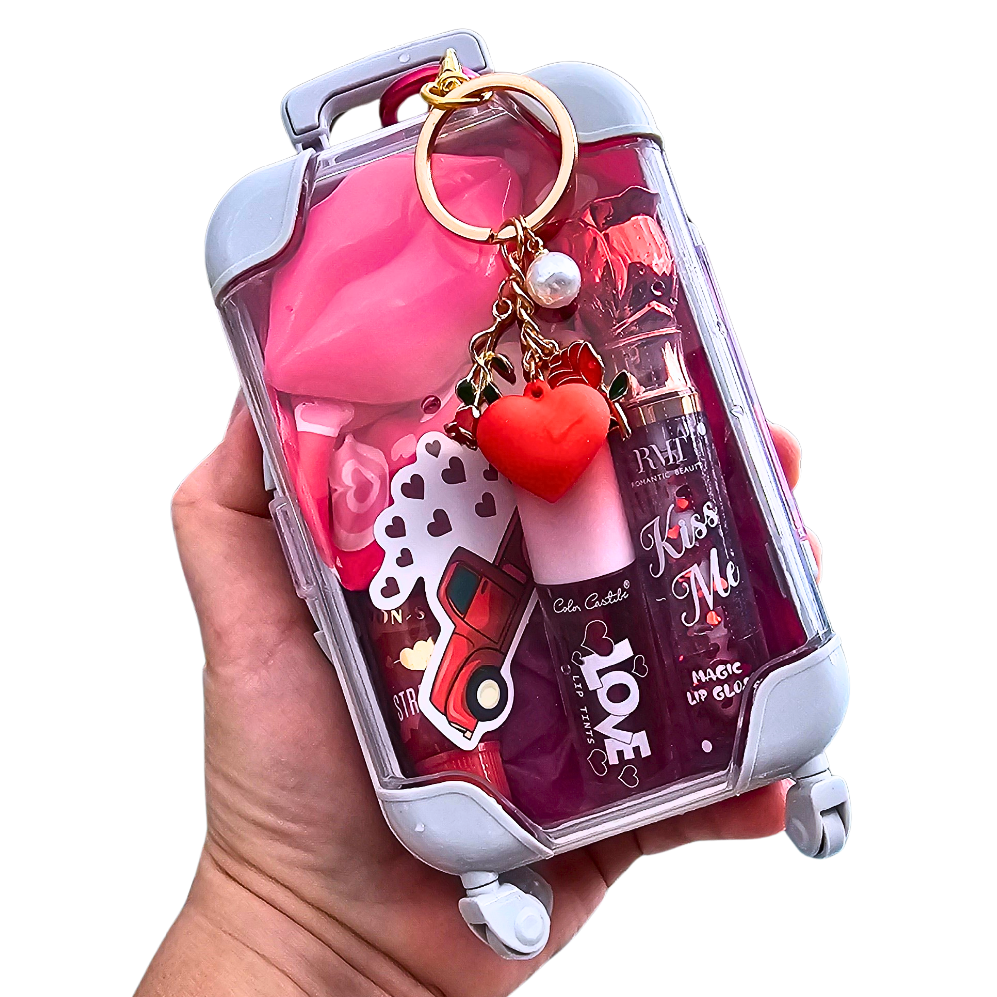Love at First Gloss Mini Suitcase 💖