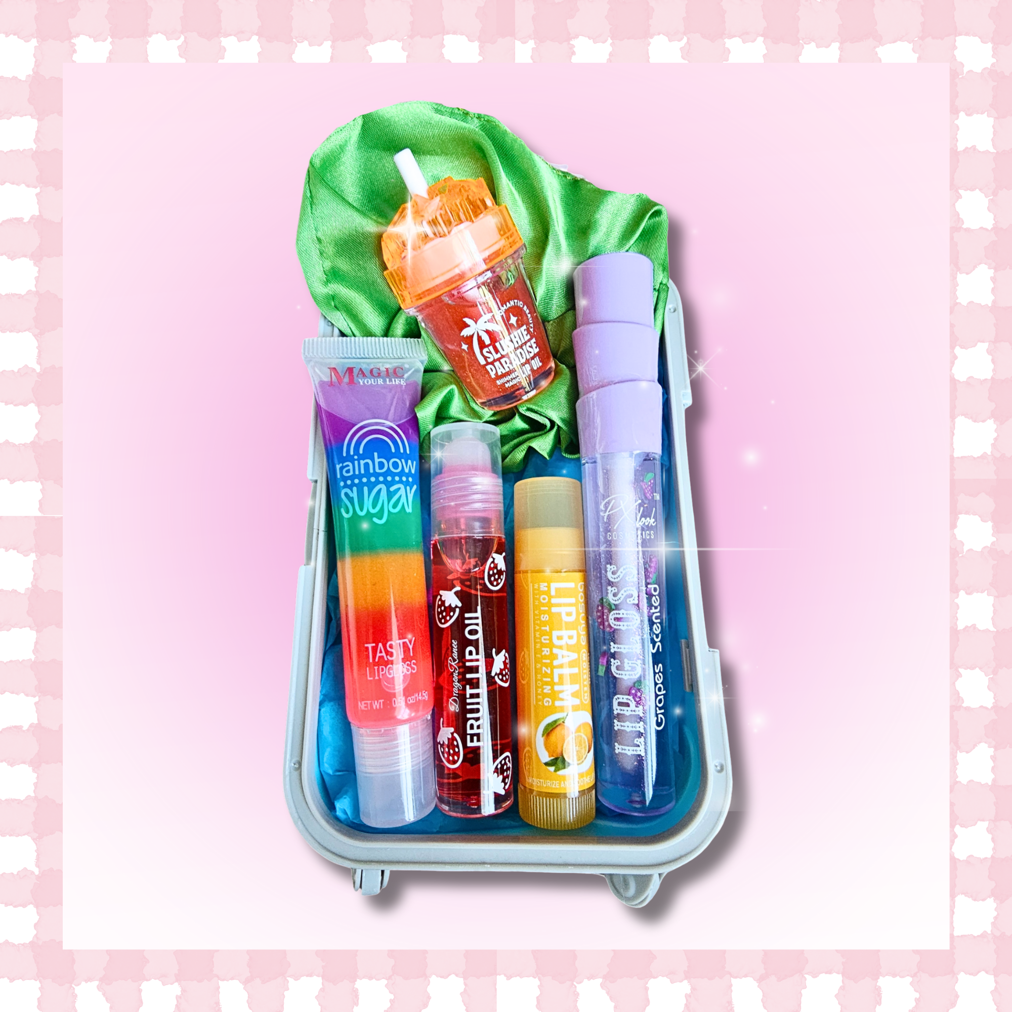 Rainbow Glow Mini Suitcase 🌈