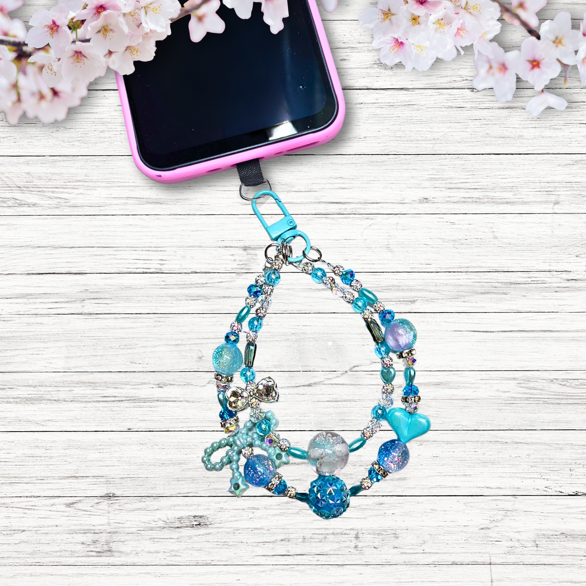 💖 Blinged Out Beauties | Bag & Phone Charms