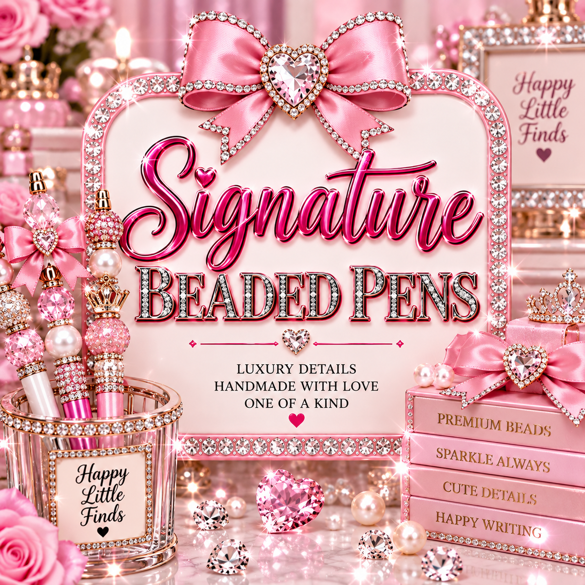 Signature Beaded Pens