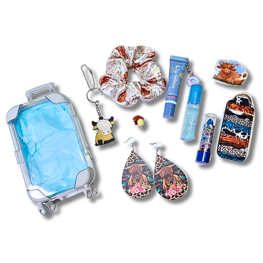 Highland Cow Mini Suitcase 🐮