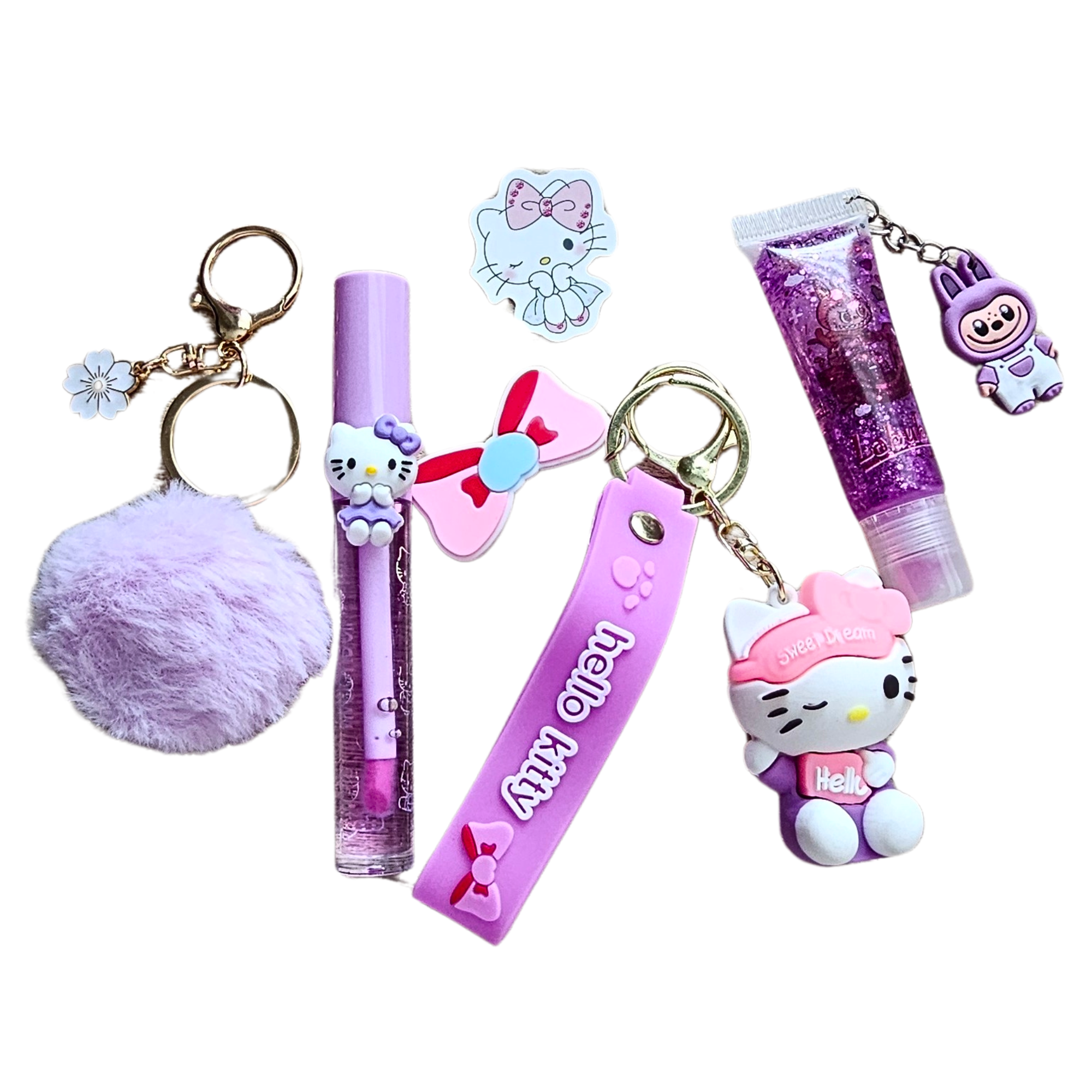 Kawaii Gloss, Glow, & Charm Pouch