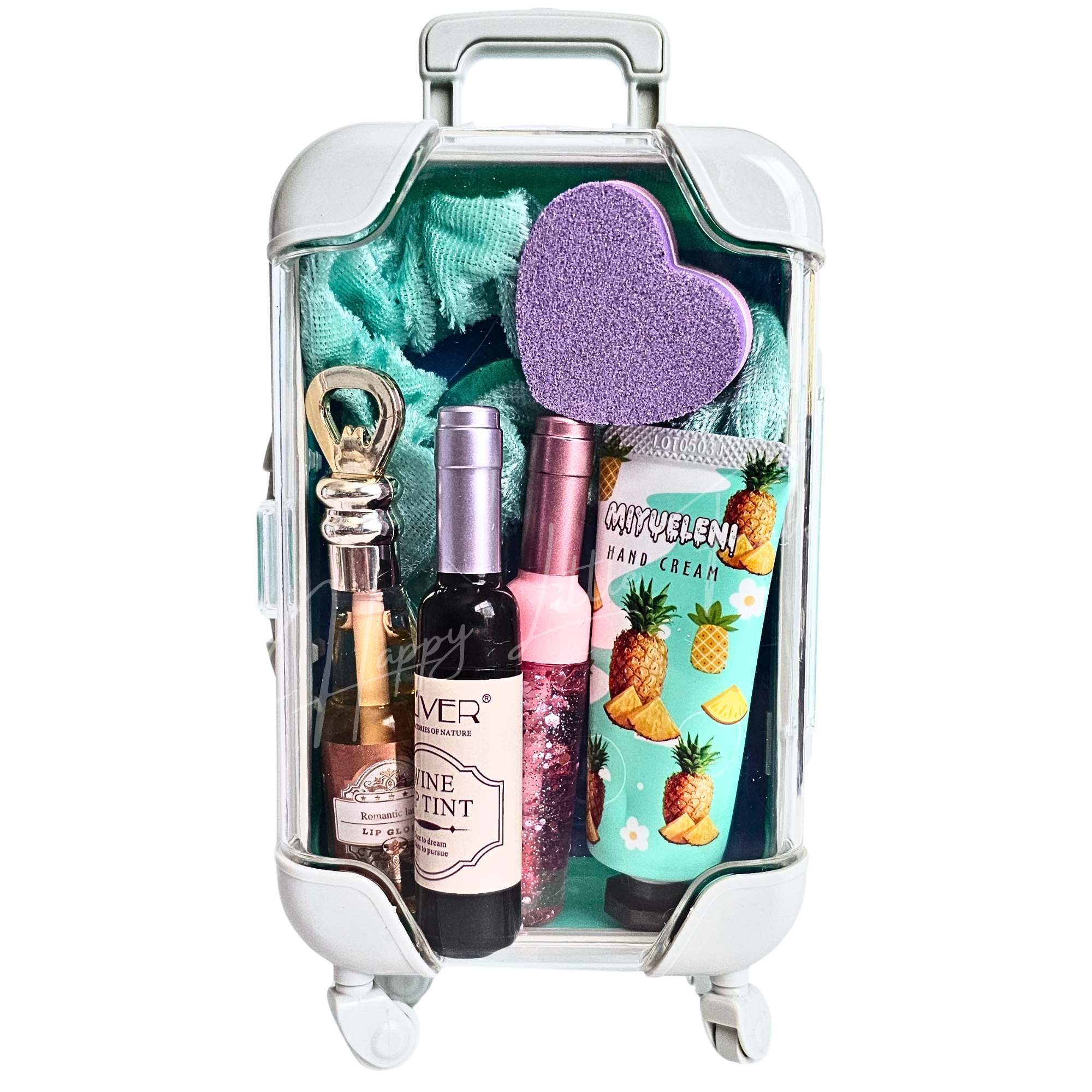 Girls’ Night Glow Mini Suitcase — Three Ways to Glow 🍷✨️