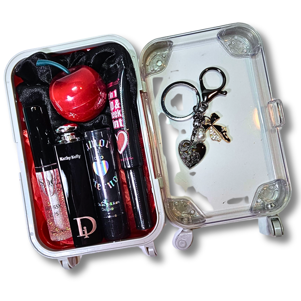 Midnight Noir Mini Suitcase 🖤✨️