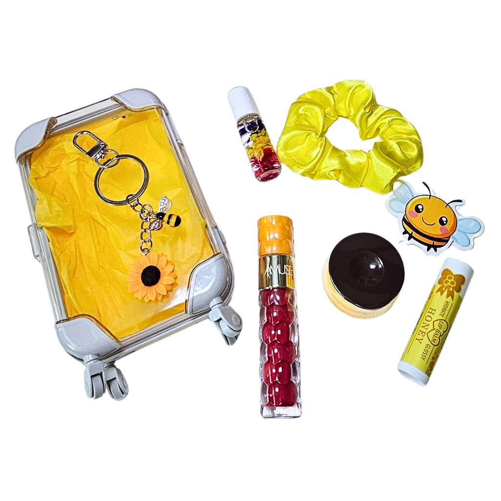 Bee Sweet Beauty Mini Suitcase 🐝✨