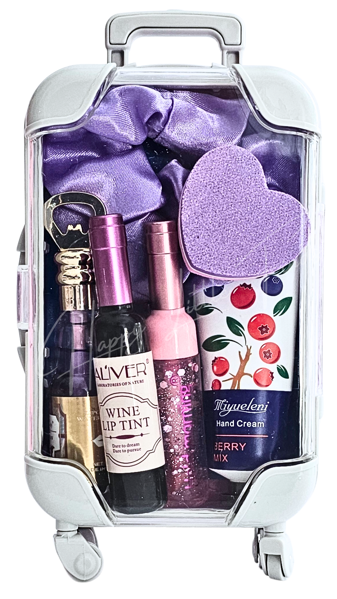 Girls’ Night Glow Mini Suitcase — Three Ways to Glow 🍷✨️