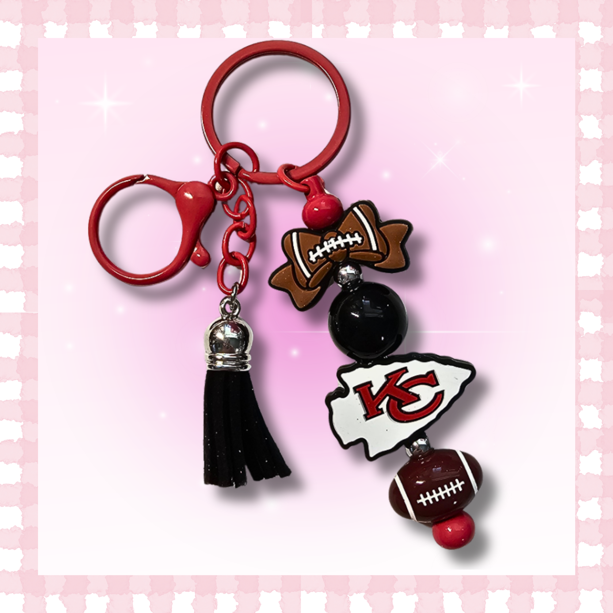 Game Day Keychain Charms