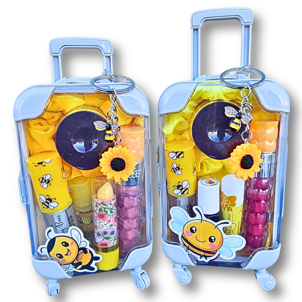 Bee Sweet Beauty Mini Suitcase 🐝✨