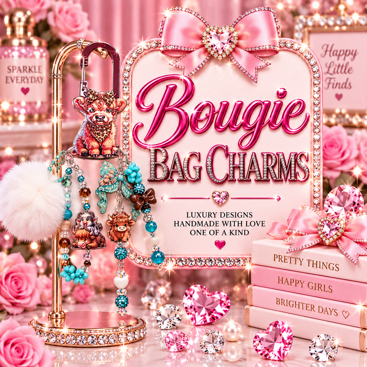 Bougie Bag Charms