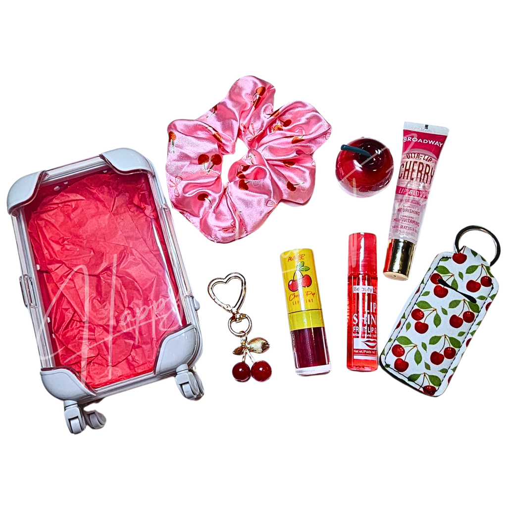 Cherry Glow Mini Suitcase 🍒