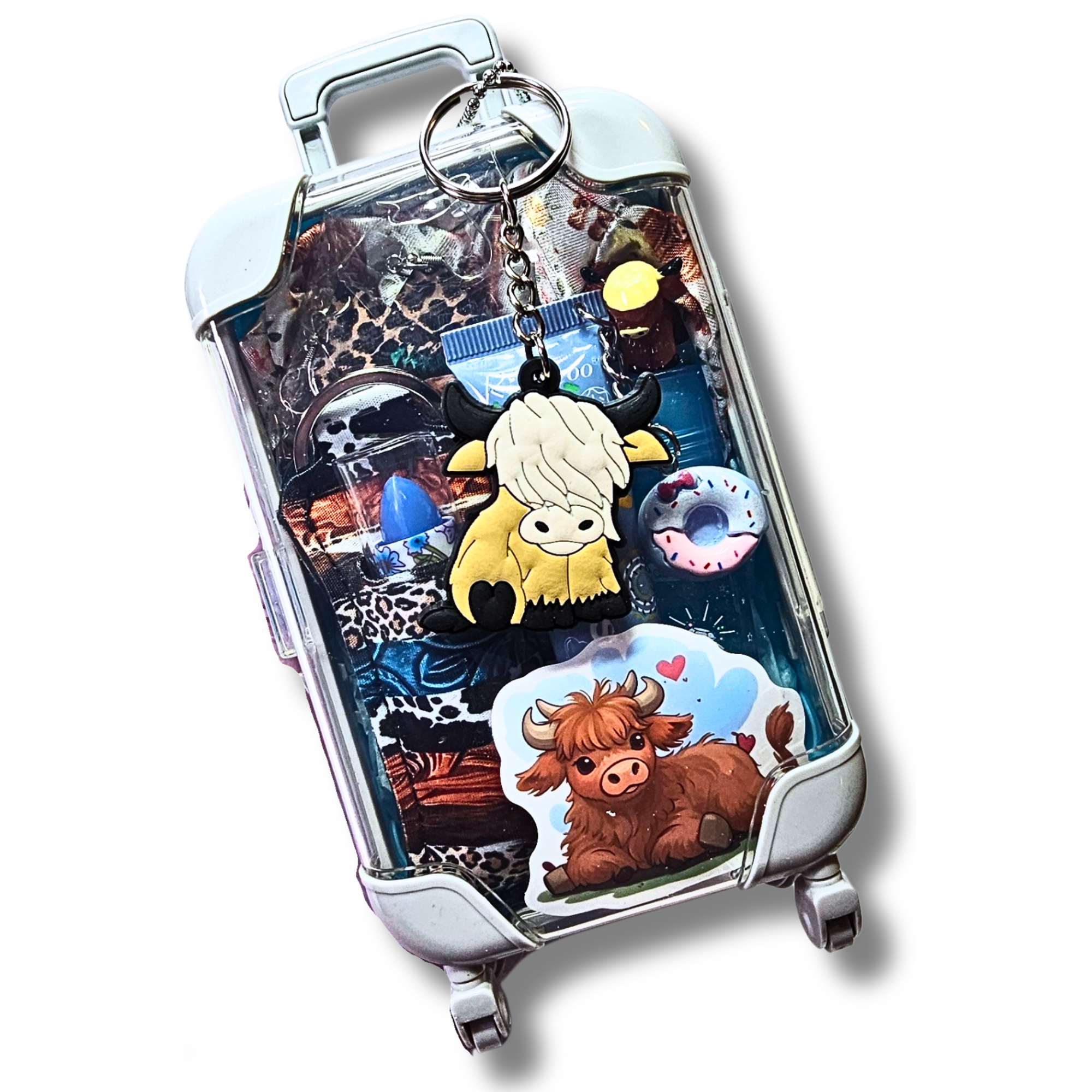 Highland Cow Mini Suitcase 🐮