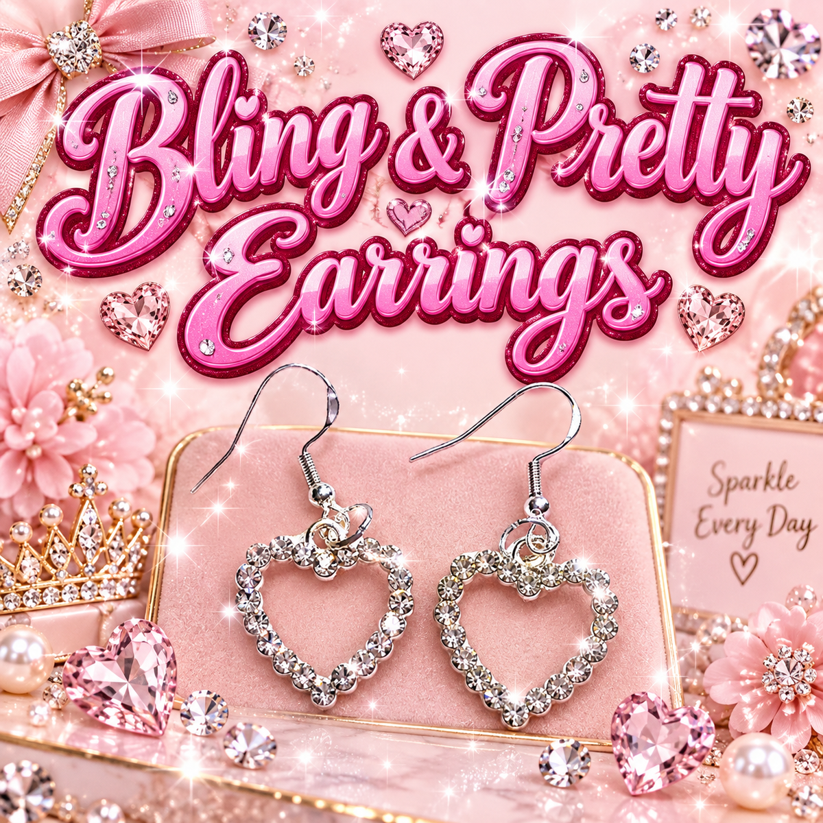 Bling & Pretty Earrings