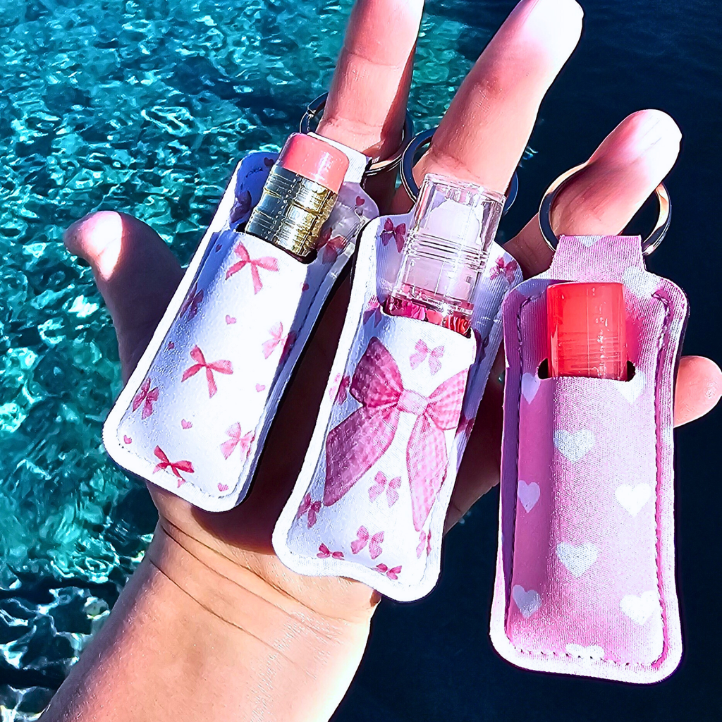 Lip Gloss Holder Keychain – Assorted Designs