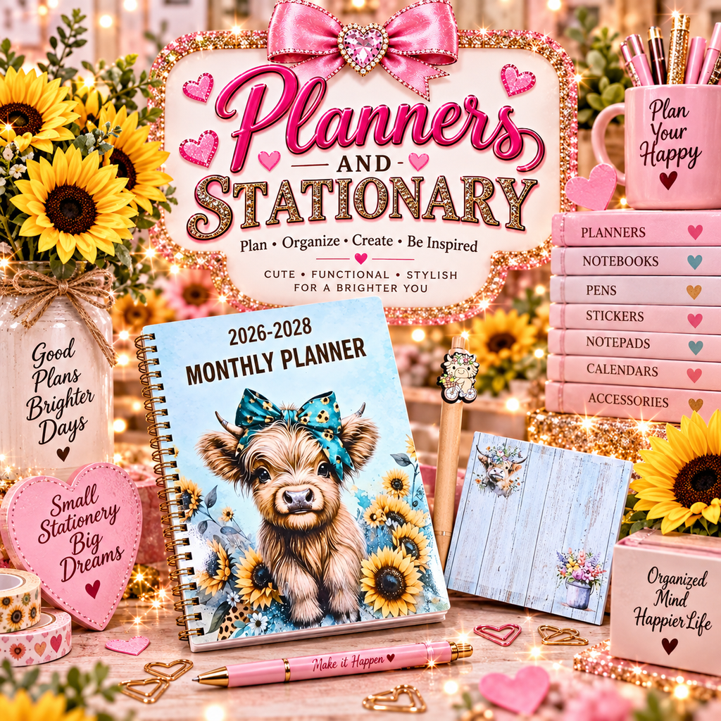 Highland Cow Planning Bundle ⭐