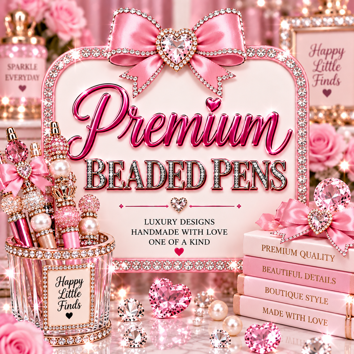 Premium Beaded Pens