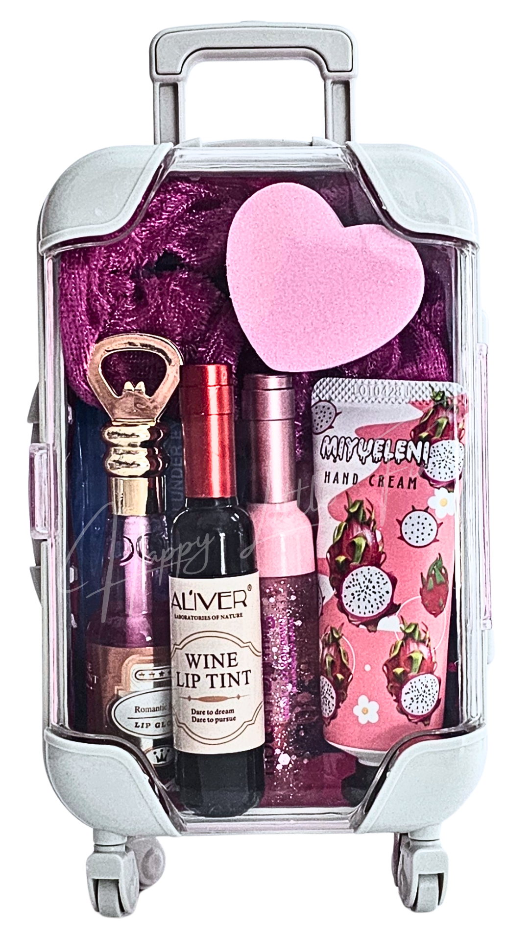 Girls’ Night Glow Mini Suitcase — Three Ways to Glow 🍷✨️