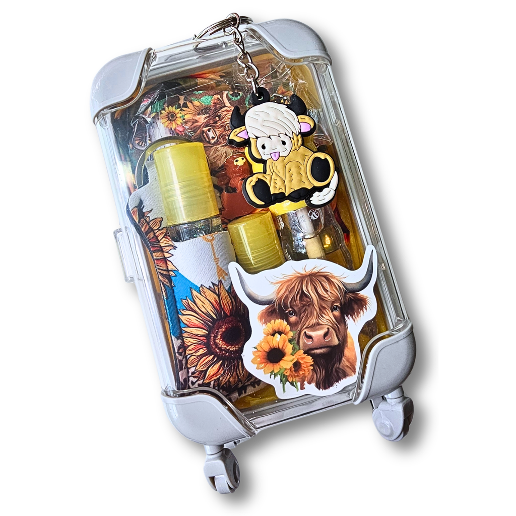 Highland Cow Mini Suitcase 🐮