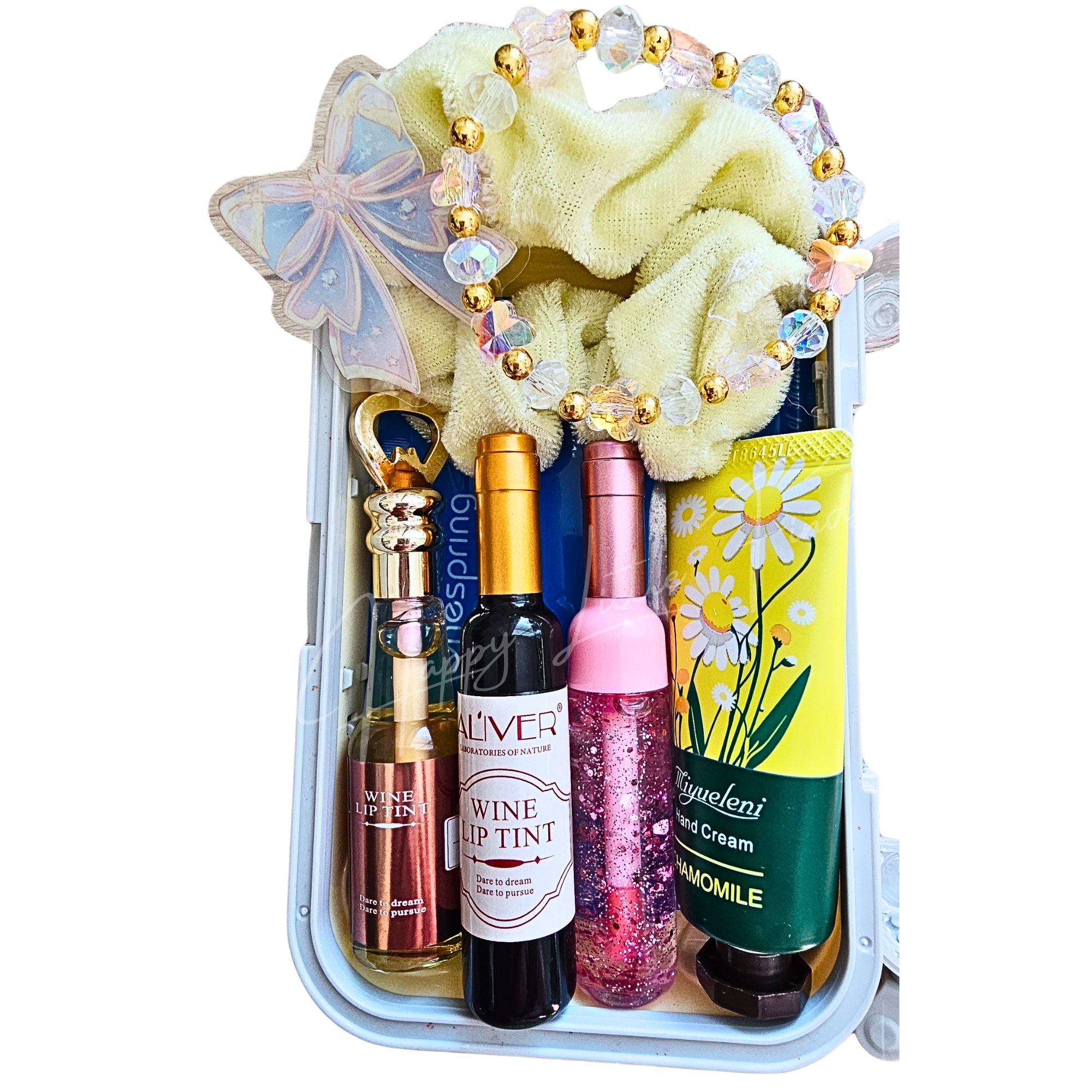 Girls’ Night Glow Mini Suitcase — Three Ways to Glow 🍷✨️