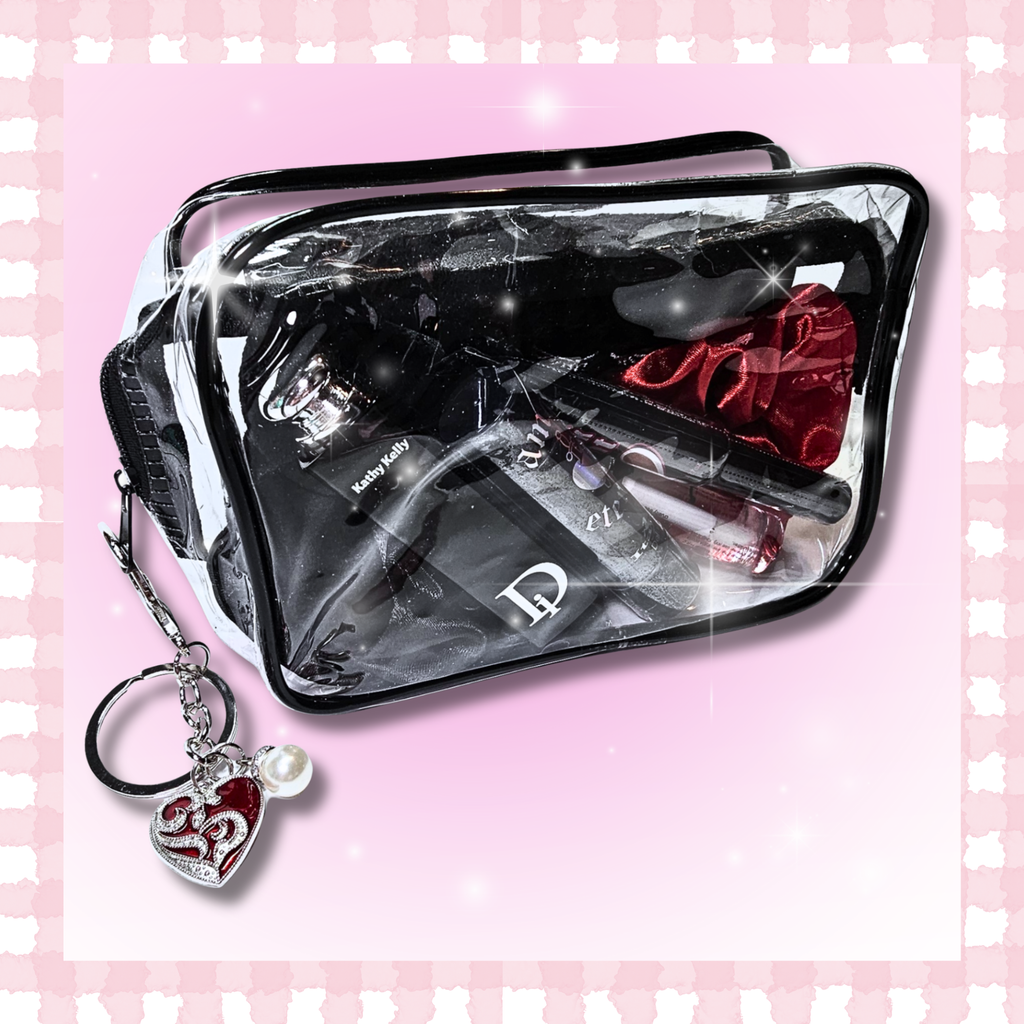 Midnight Noir Beauty Bag 🖤✨️