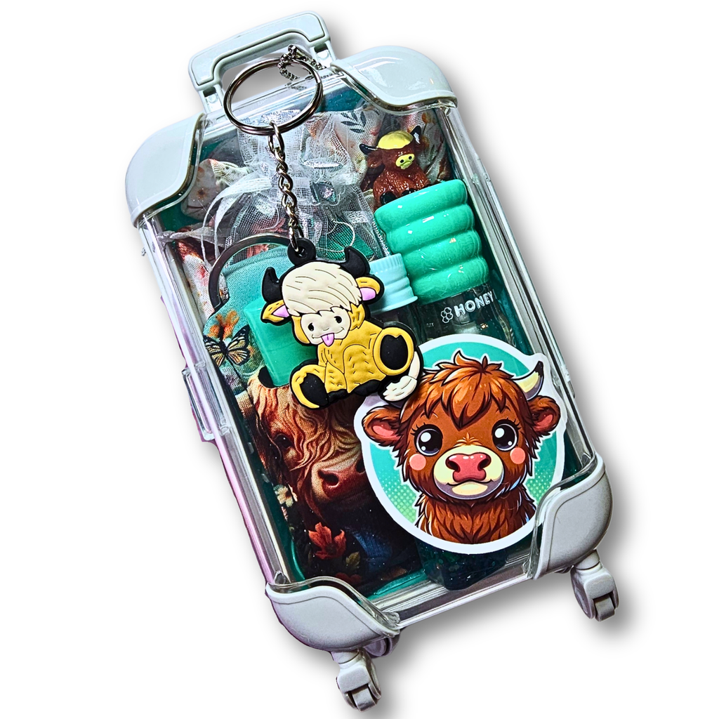 Highland Cow Mini Suitcase 🐮