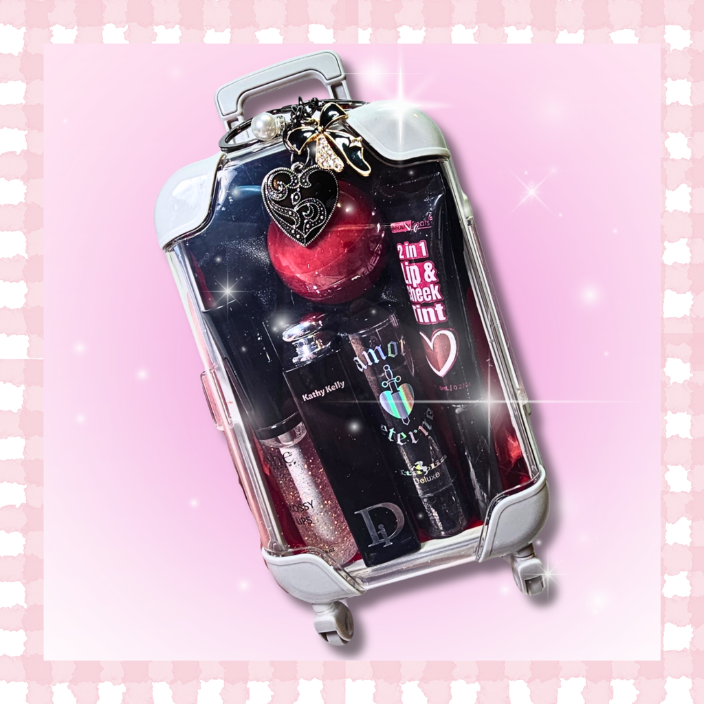 Midnight Noir Mini Suitcase 🖤✨️